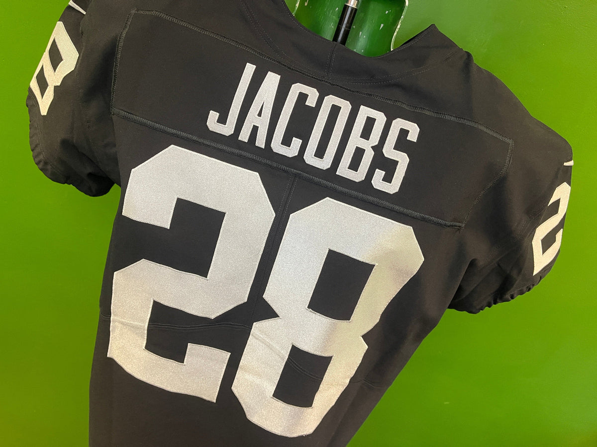 NFL Las Vegas Raiders Jacobs #28 Elite On-Field Jersey Men's 2X-Large 52 NWT