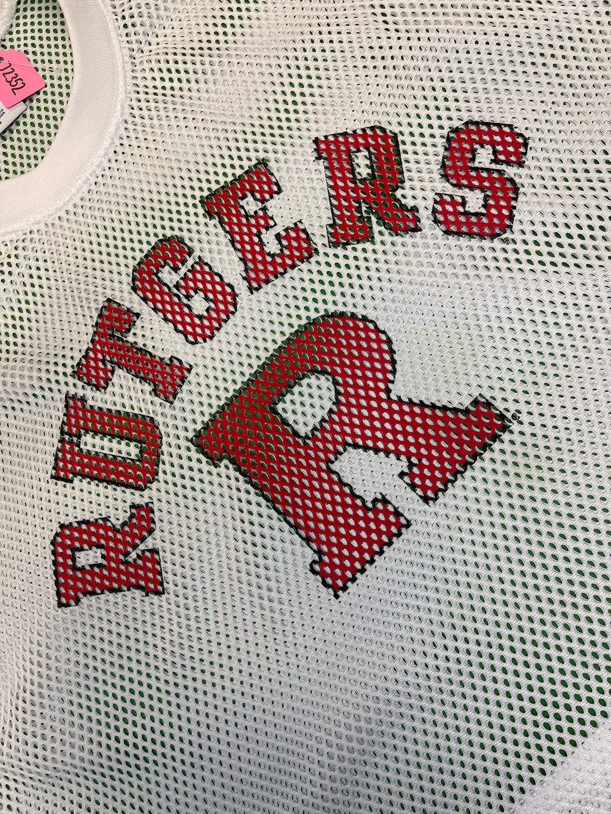 NCAA Rutgers Scarlet Knights Champion Vintage Cropped Mesh Jersey Men's Small