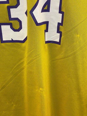 NBA Los Angeles Lakers Shaquille O'Neal #34 Champion Vintage Jersey Men's Large