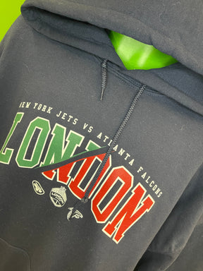 NFL Jets vs Falcons London 2021 Pullover Hoodie Men's 2X-Large NWT