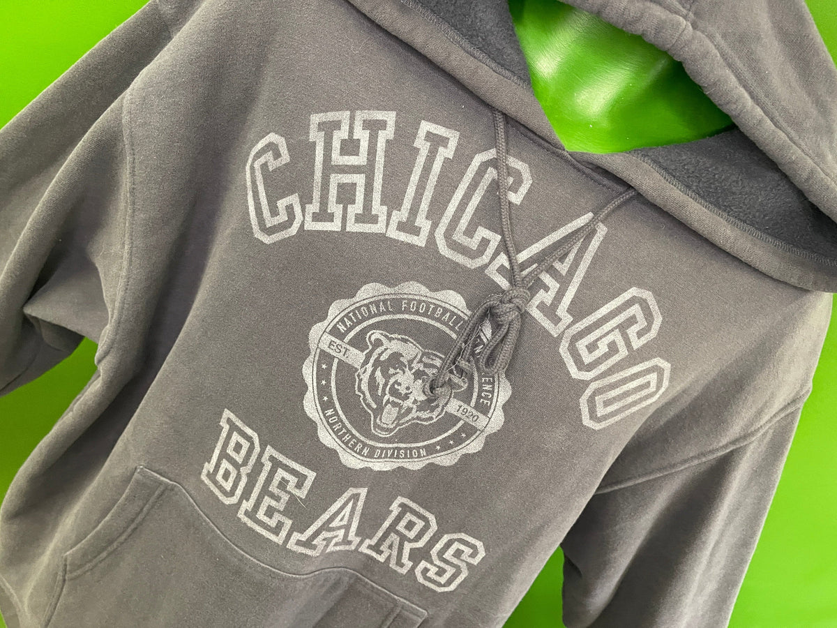 NFL Chicago Bears Gridiron Classic Grey Pullover Hoodie Men's Large