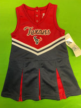 NFL Houston Texans Adorable Baby Cheerleader Dress Toddler 2T NWT