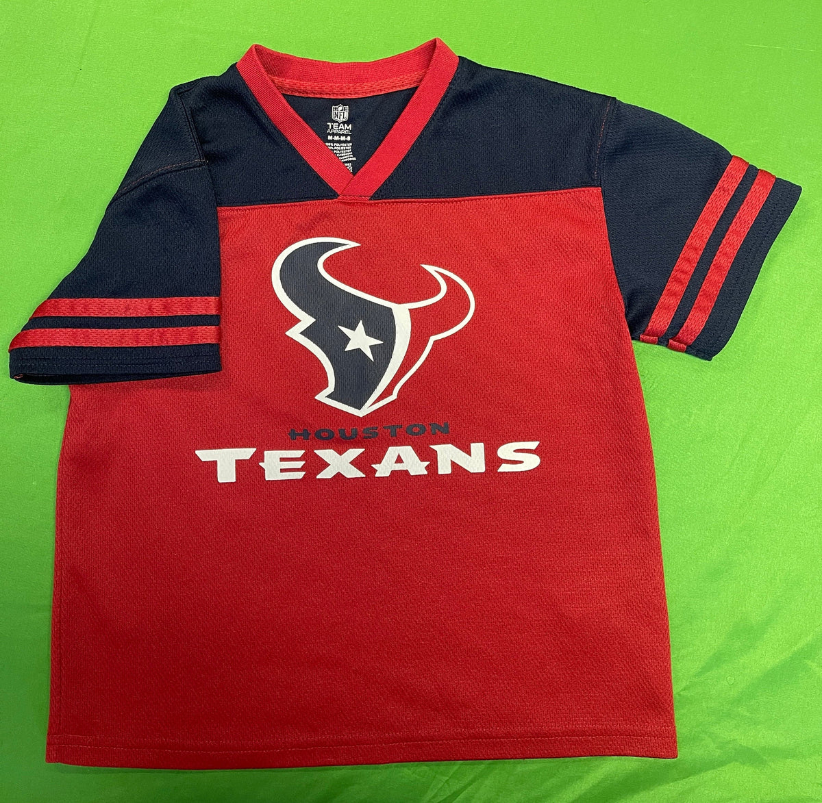 NFL Houston Texans Logo Jersey Top Youth Medium 8