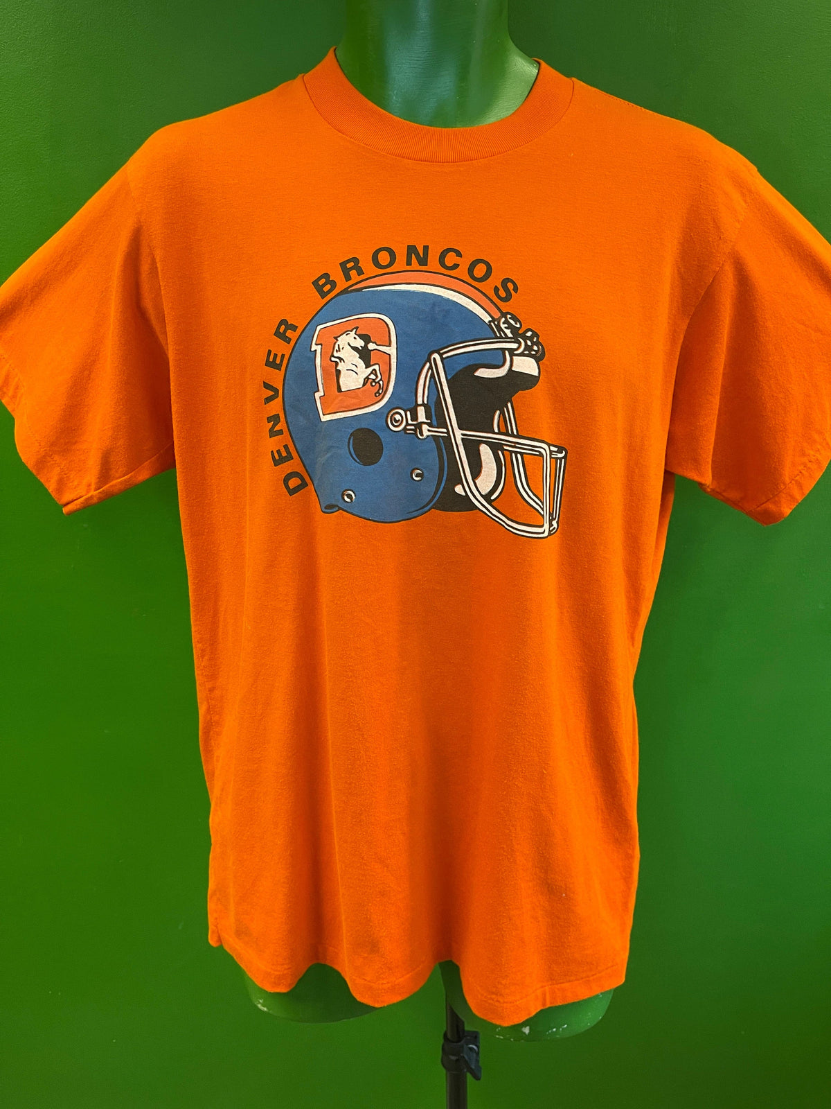 NFL Denver Broncos Made in USA Vintage 80s T-Shirt Men's Large