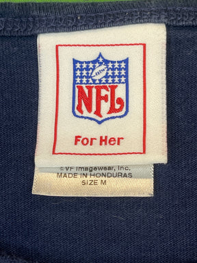NFL Denver Broncos Dark Blue Sparkle L/S T-Shirt Women's Medium