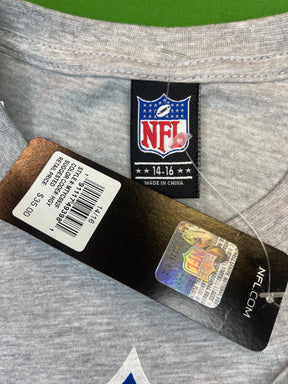 NFL Shield Logo Heathered Grey T-Shirt Youth Large 14-16 NWT