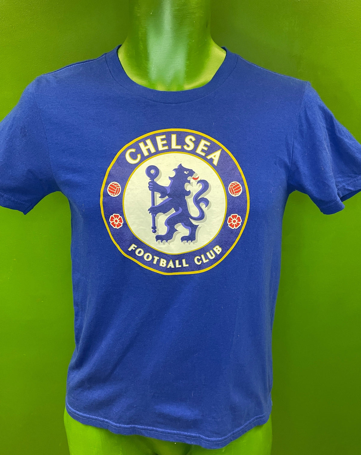 Chelsea FC 100% Cotton T-Shirt Youth Medium 10-12
