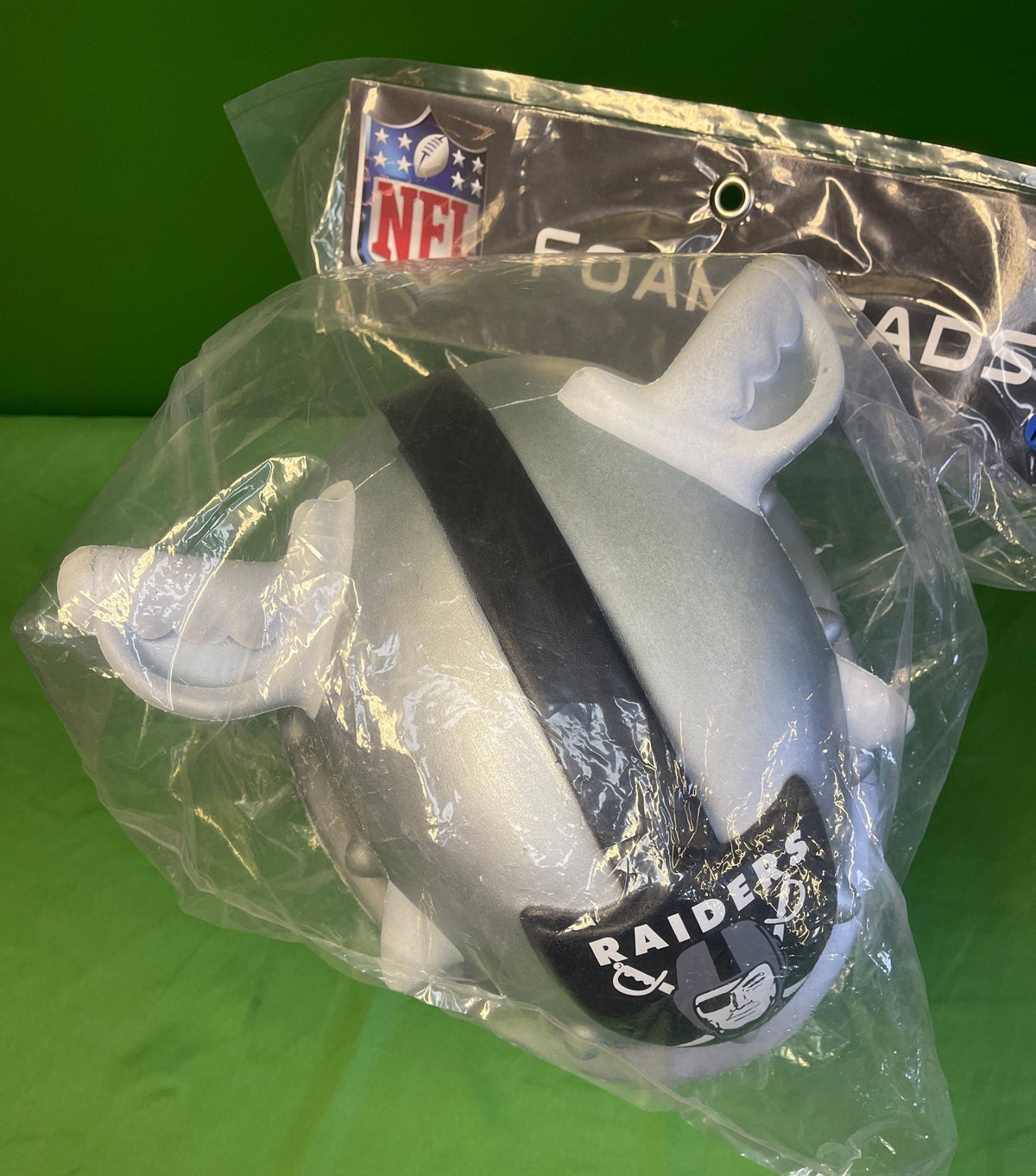 NFL Las Vegas Raiders FoamHeads Foam Head NWT