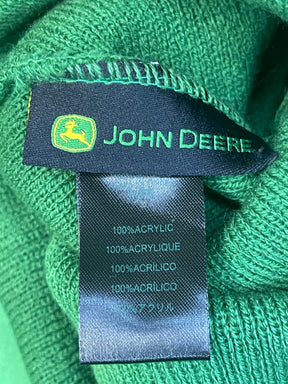 John Deere Stylish Green Woolly Hat Beanie OSFM NWT