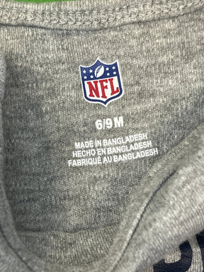 NFL Dallas Cowboys Heathered Grey Baby Bodysuit/Vest 6-9 Months