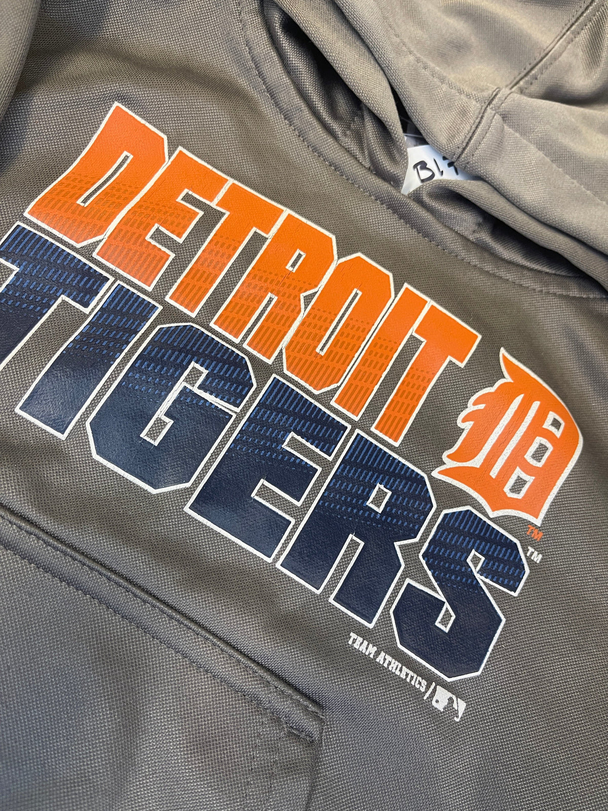 MLB Detroit Tigers Shiny Pullover Hoodie Toddler 3T