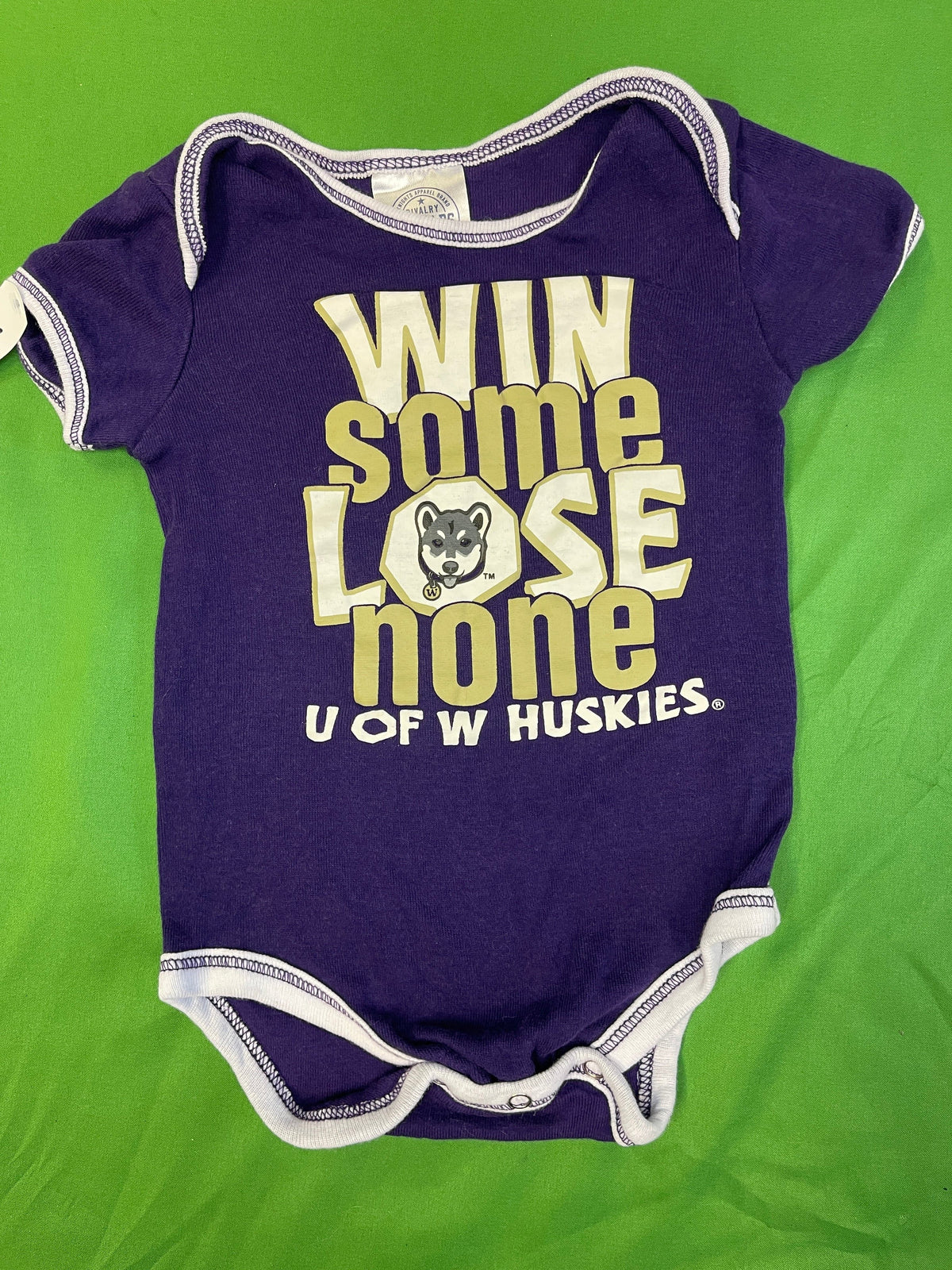 NCAA Washington Huskies Infant Baby Bodysuit/Vest 6-9 Months