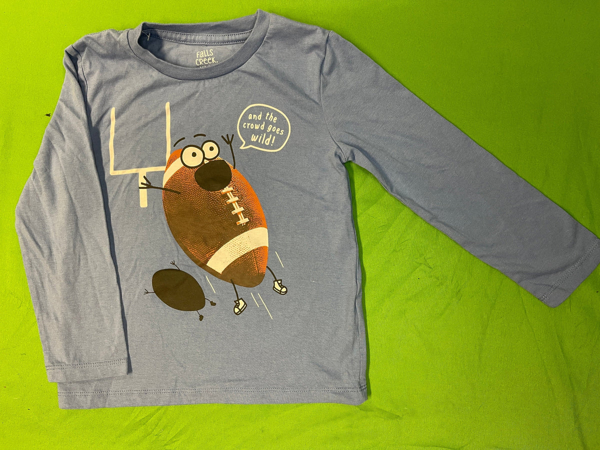 American Football Funny L/S T-Shirt Toddler 3T