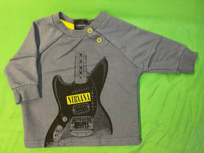 NIRVANA Band L/S Sweatshirt Top Newborn Baby 0-3 Months