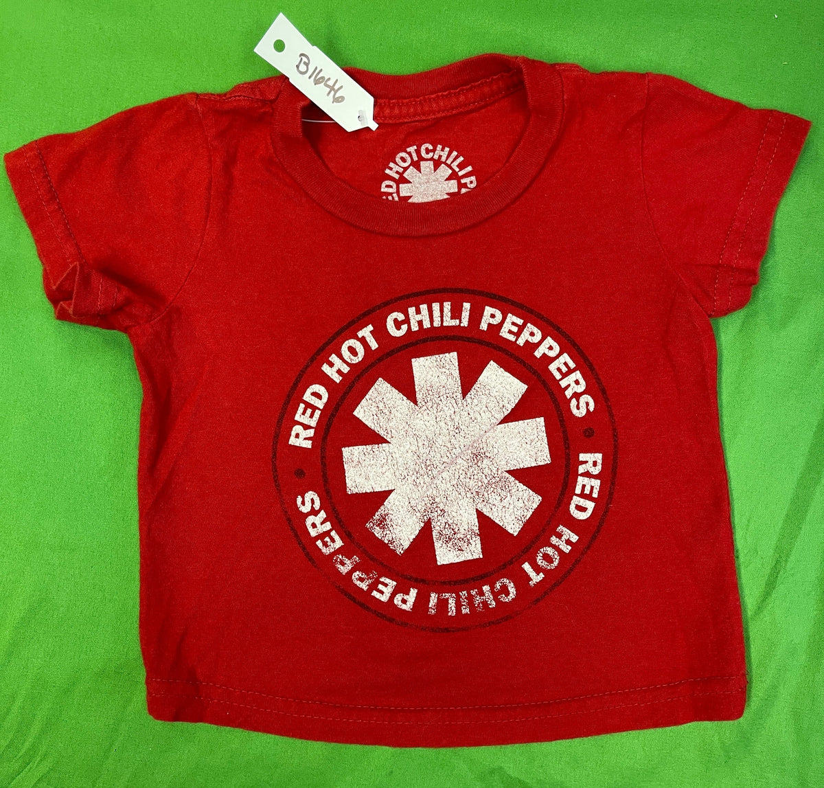 Red Hot Chili Peppers Red Band T-Shirt Baby Toddler Infant 12 Months