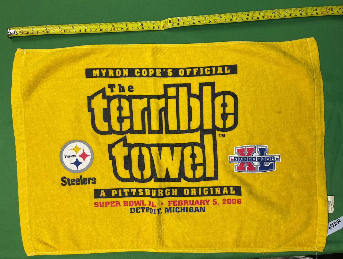 NFL Pittsburgh Steelers Super Bowl XL Edition Terrible Towel