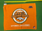 NFL Denver Broncos World Champions 2016 Season Kickoff 8/9/16 Rally Towel NWOT