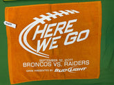 NFL Denver Broncos vs. Las Vegas Raiders 12/9/11 Rally Towel