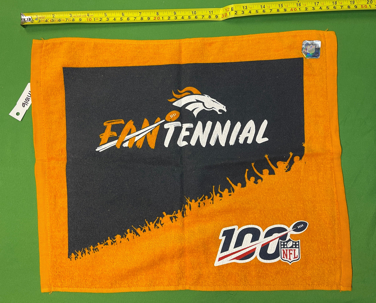NFL Denver Broncos Fantennial 100th Year Rally Towel NWOT