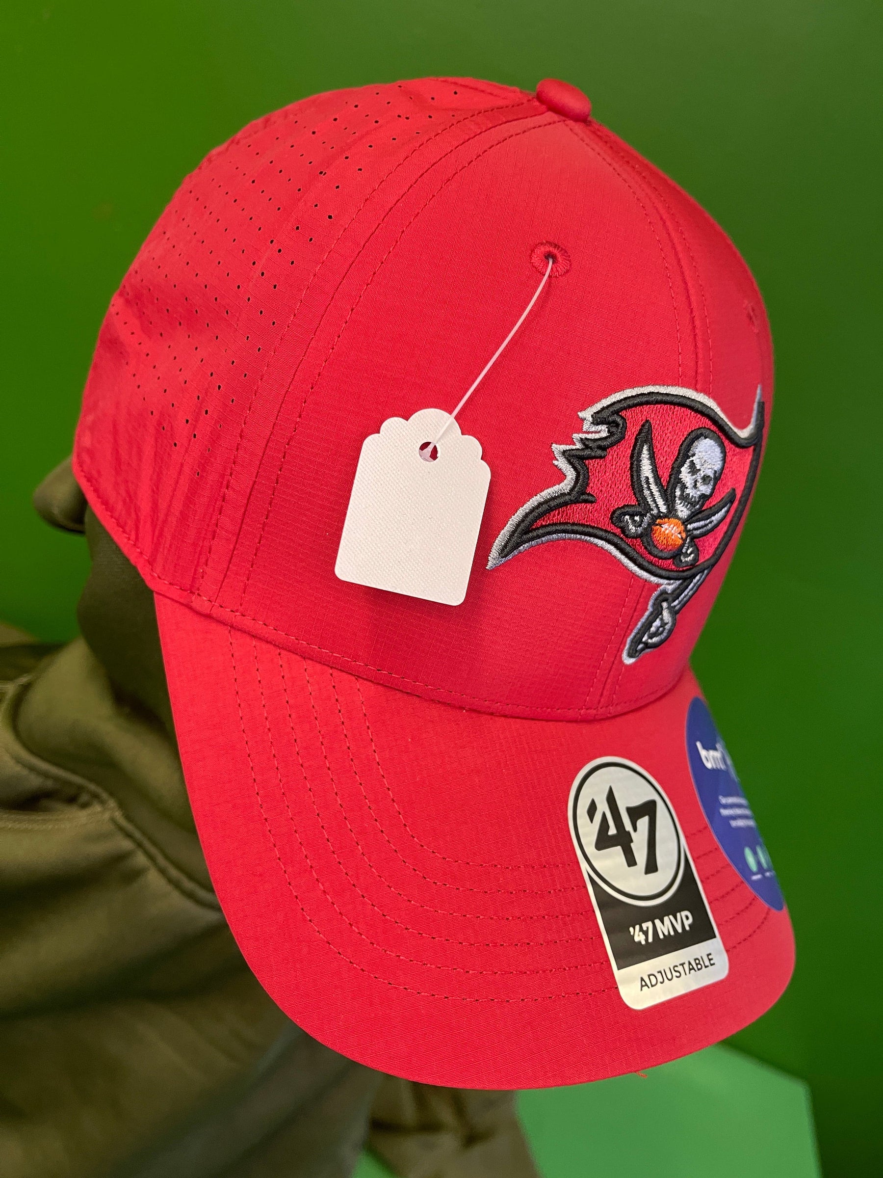 NFL Tampa Bay Buccaneers '47 MVP Cooling Strapback Hat/Cap OSFM NWT