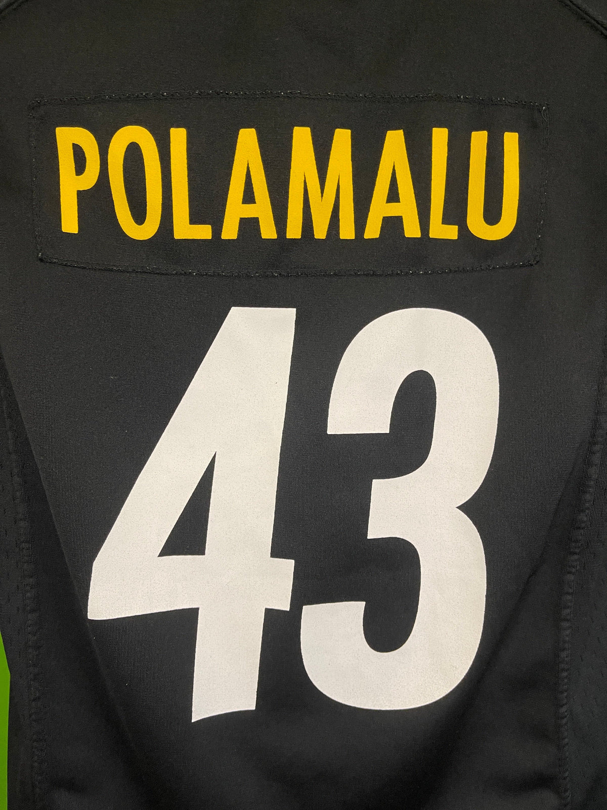 NFL Pittsburgh Steelers Troy Polamalu #43 Game Jersey Youth Medium 10-12
