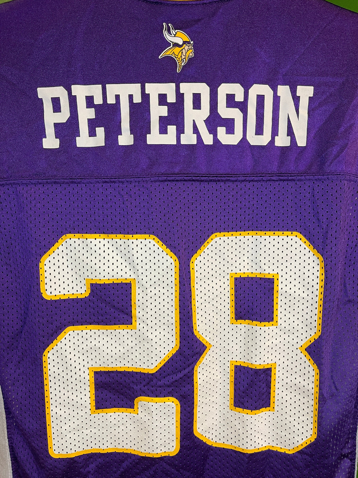 NFL Minnesota Vikings Adrian Peterson #28 Jersey Youth Large 14-16