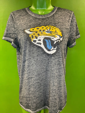 NFL Jacksonville Jaguars '47 Charcoal Sheer Tissue Fabric T-Shirt Women's Medium