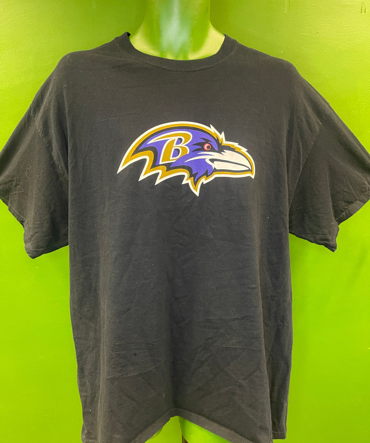 NFL Baltimore Ravens 100% Cotton T-Shirt Men's X-Large