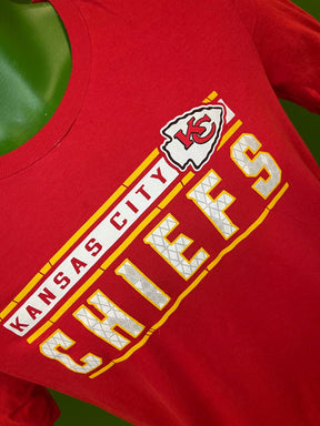 NFL Kansas City Chiefs 100% Cotton Red T-Shirt Youth X-Large 16-18