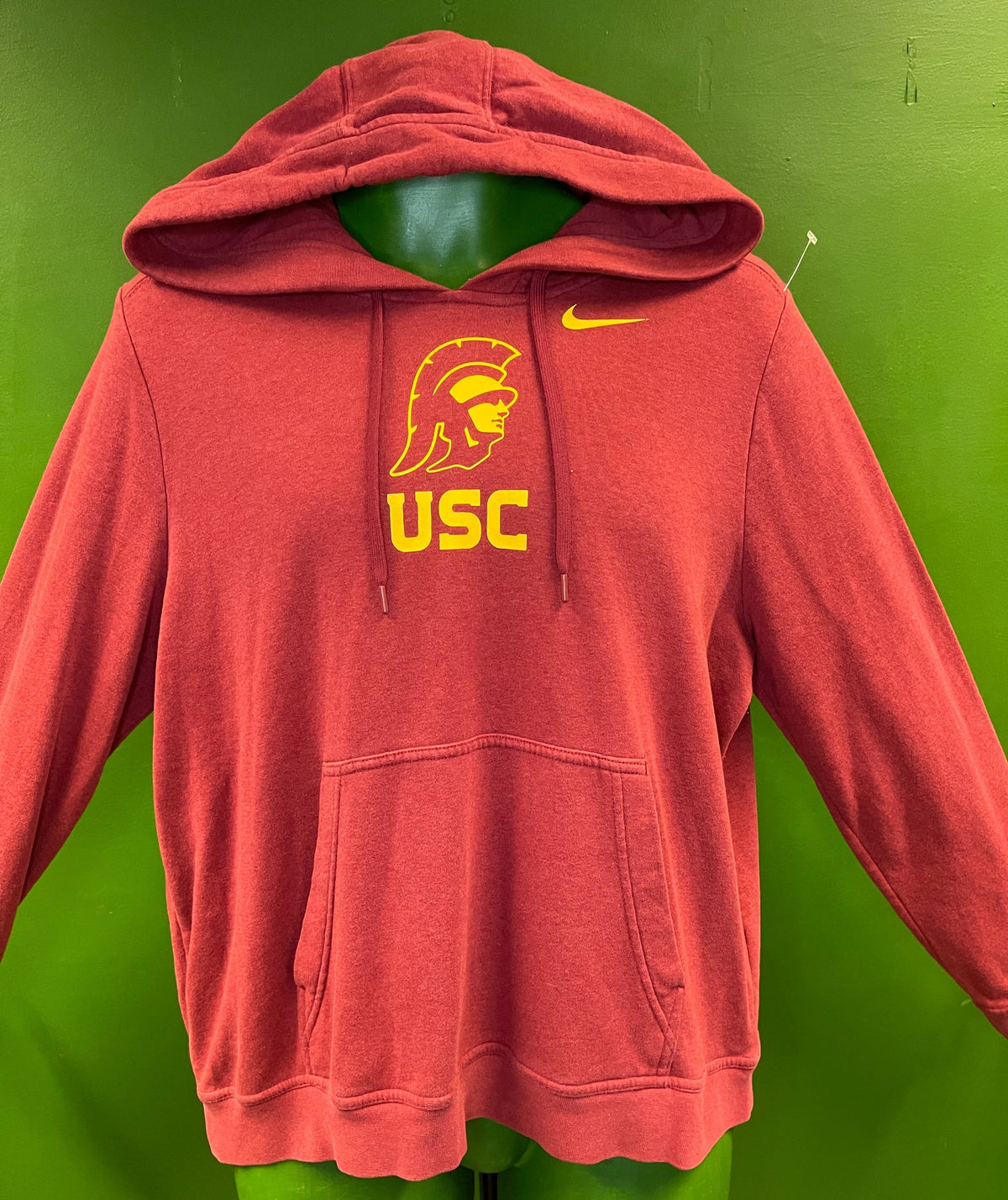 NCAA USC Trojans Red Pullover Hoodie Youth Large