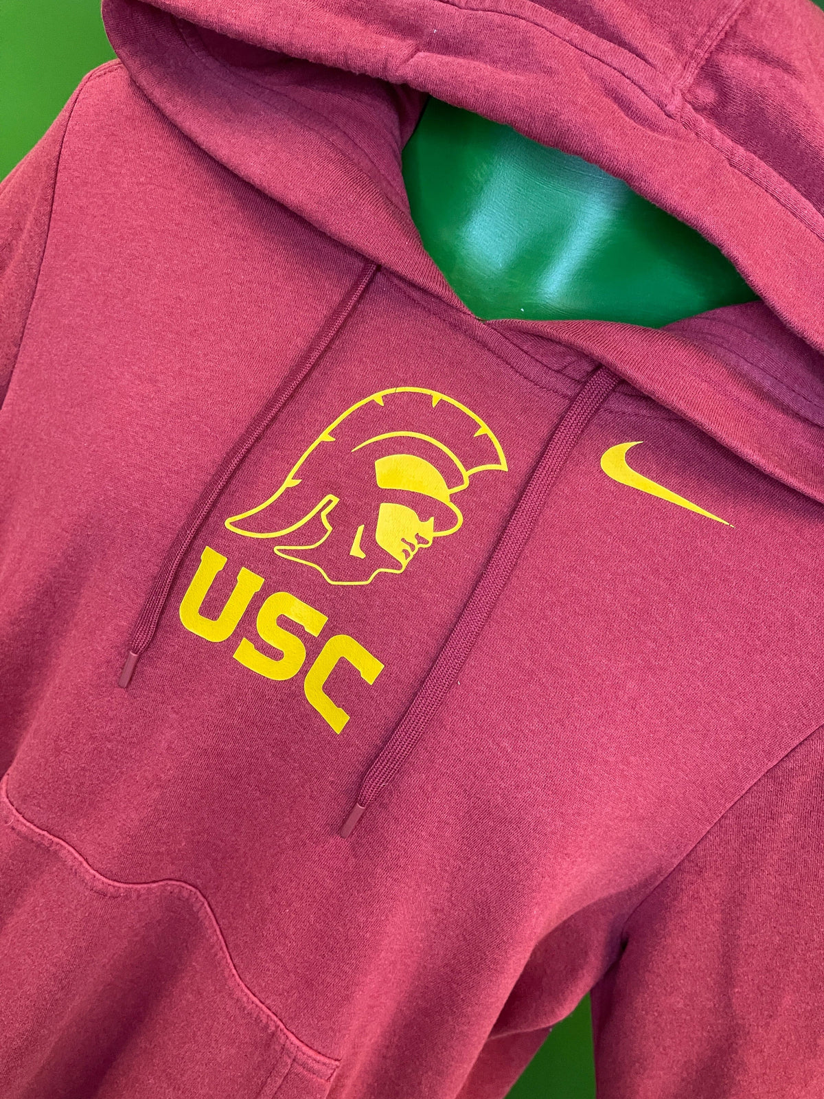 NCAA USC Trojans Red Pullover Hoodie Youth Large