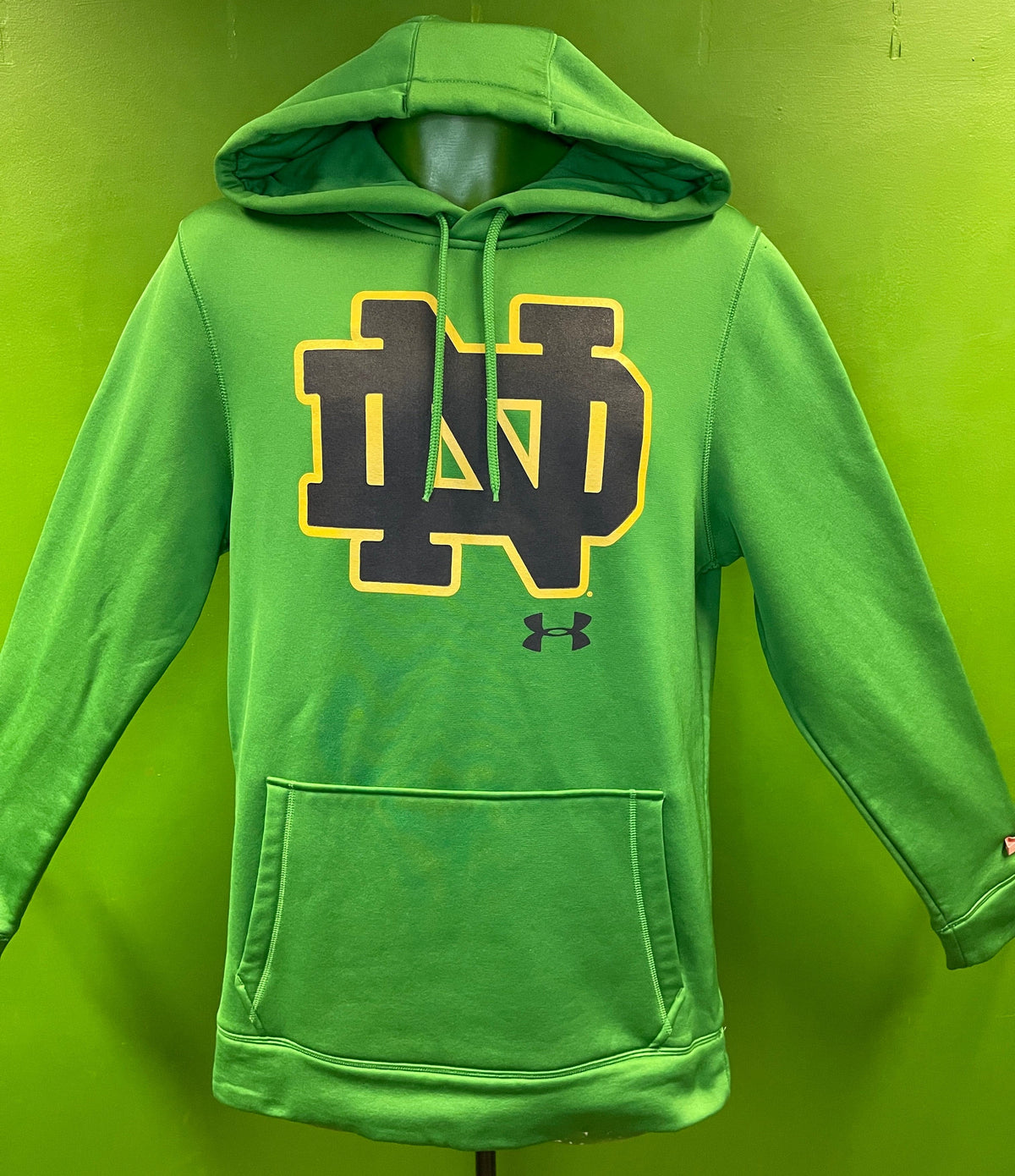 NCAA Notre Dame Fighting Irish Under Armour Pullover Hoodie Men's Small