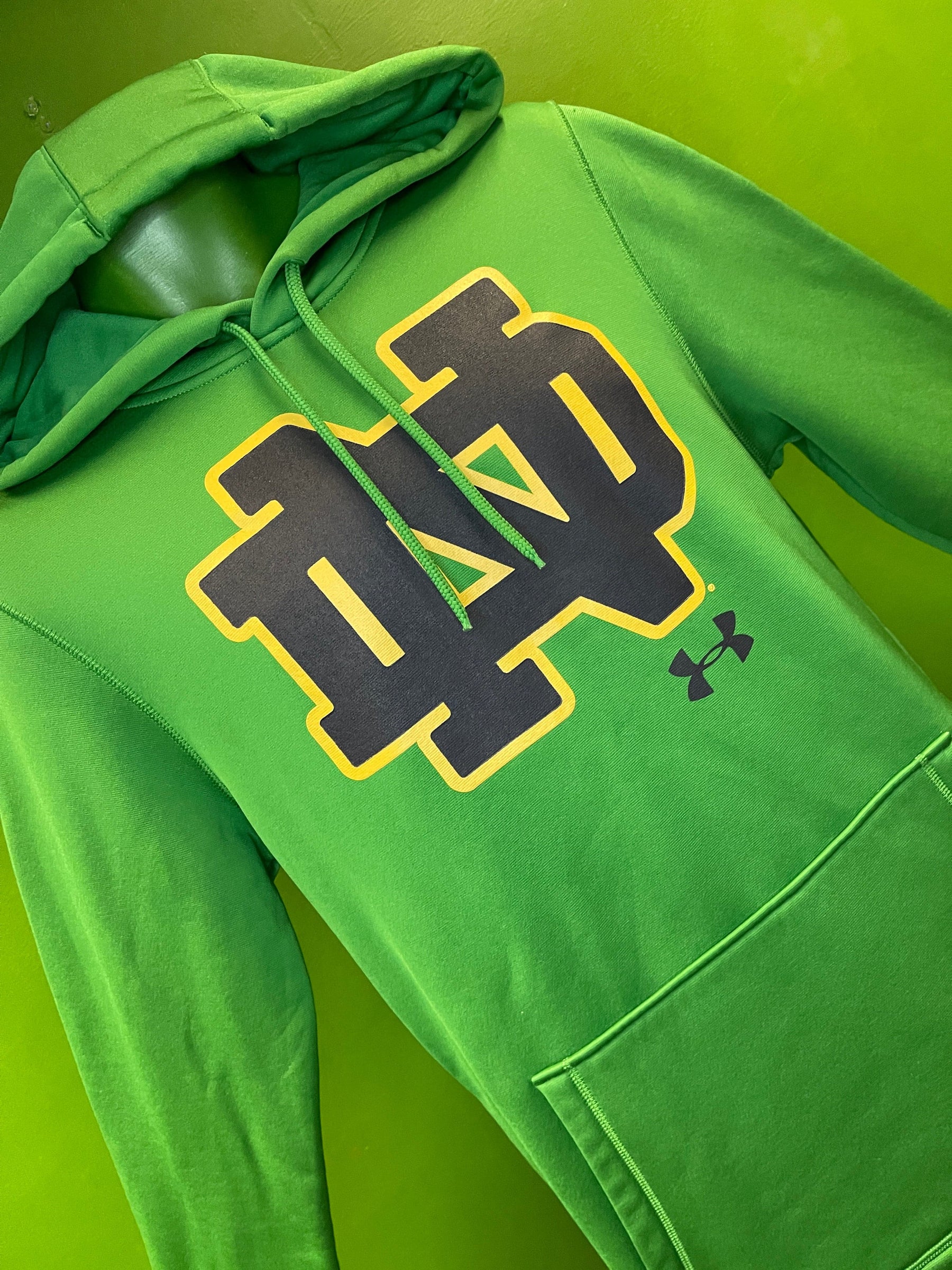 NCAA Notre Dame Fighting Irish Under Armour Pullover Hoodie Men's Small