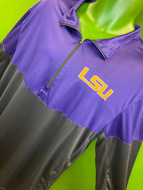 NCAA Louisiana State LSU Tigers Colosseum 1/4 Zip Pullover Men's 2X-Large