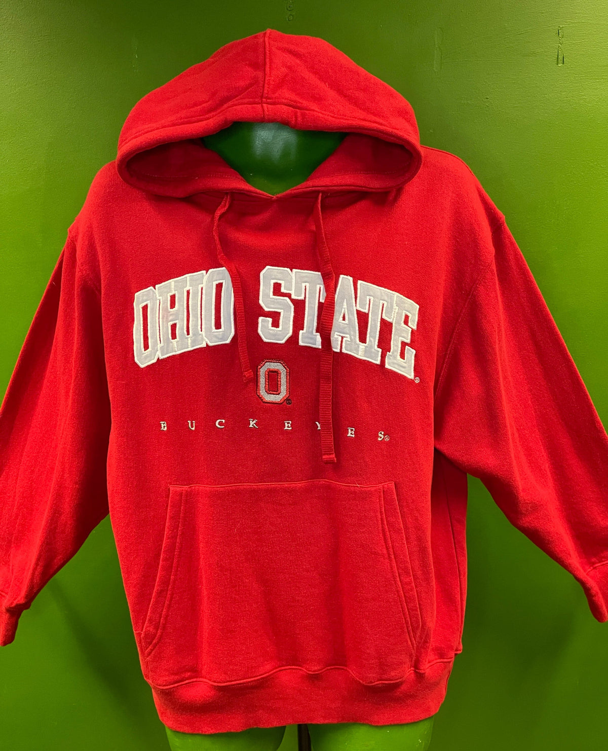 NCAA Ohio State Buckeyes Stitched Pullover Hoodie Men's Medium