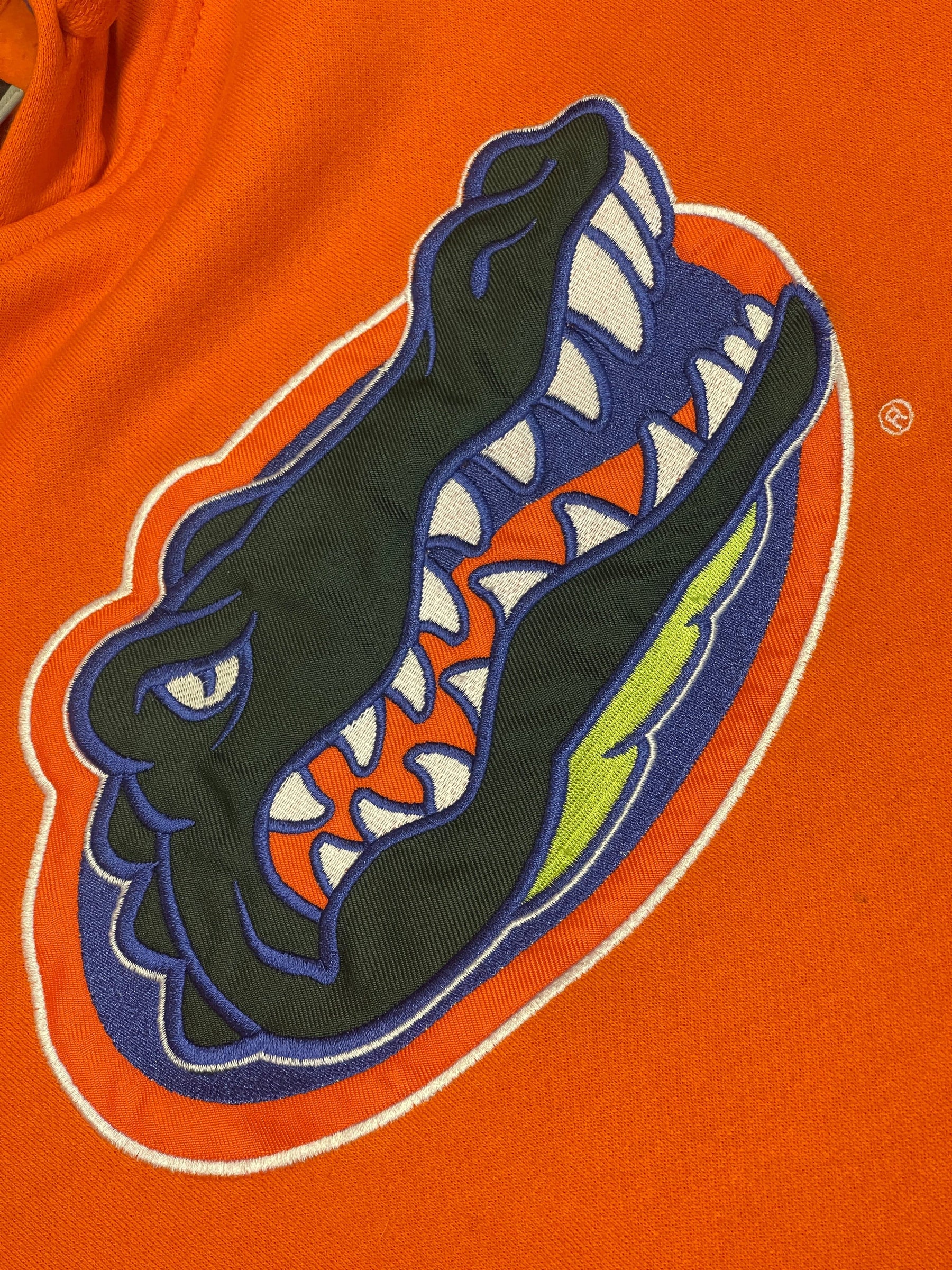 NCAA Florida Gators Orange Stitched Pullover Hoodie Men's X-Large