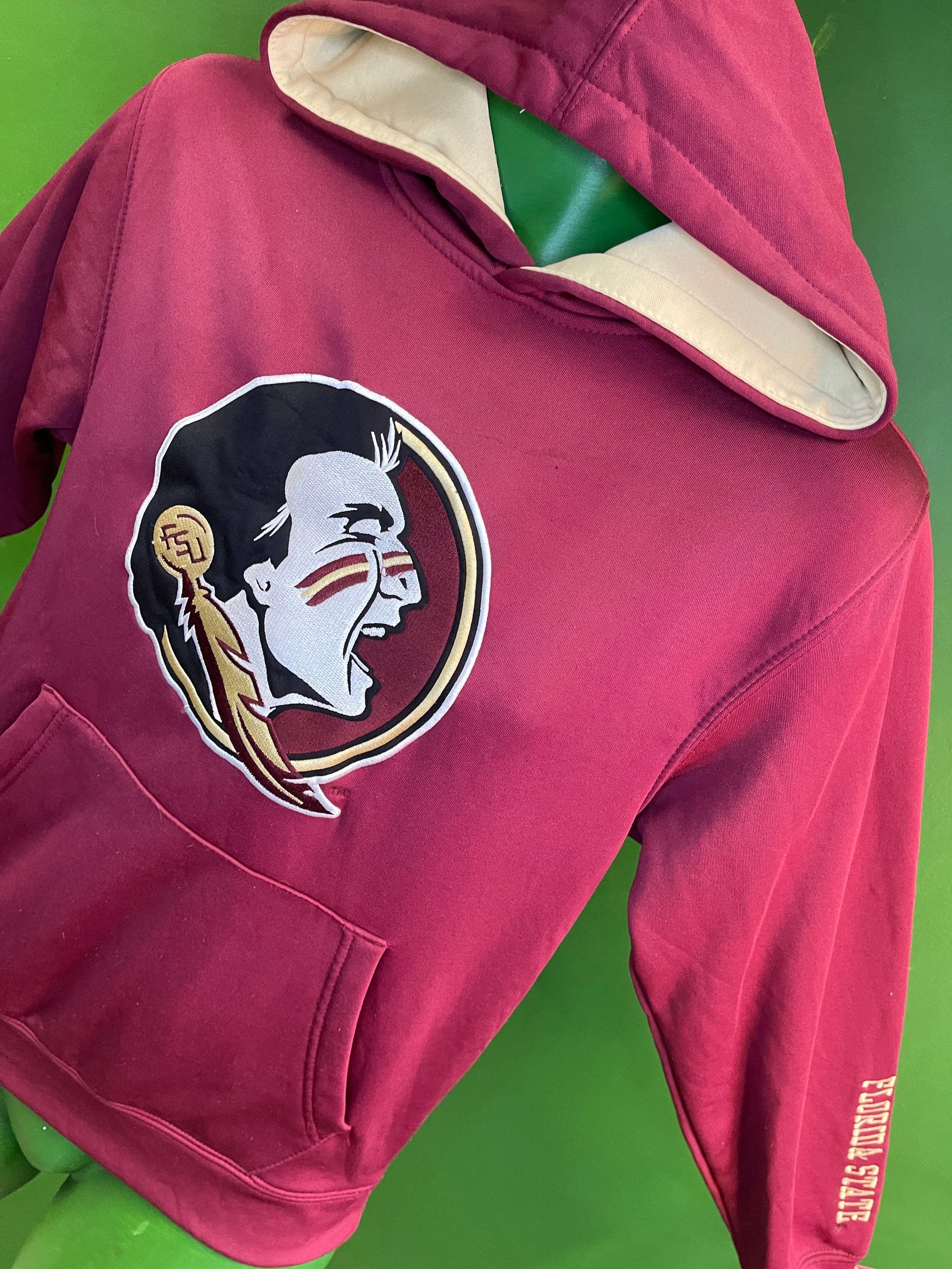 NCAA Florida State Seminoles Colosseum Stitched Pullover Hoodie Youth Small 8-10