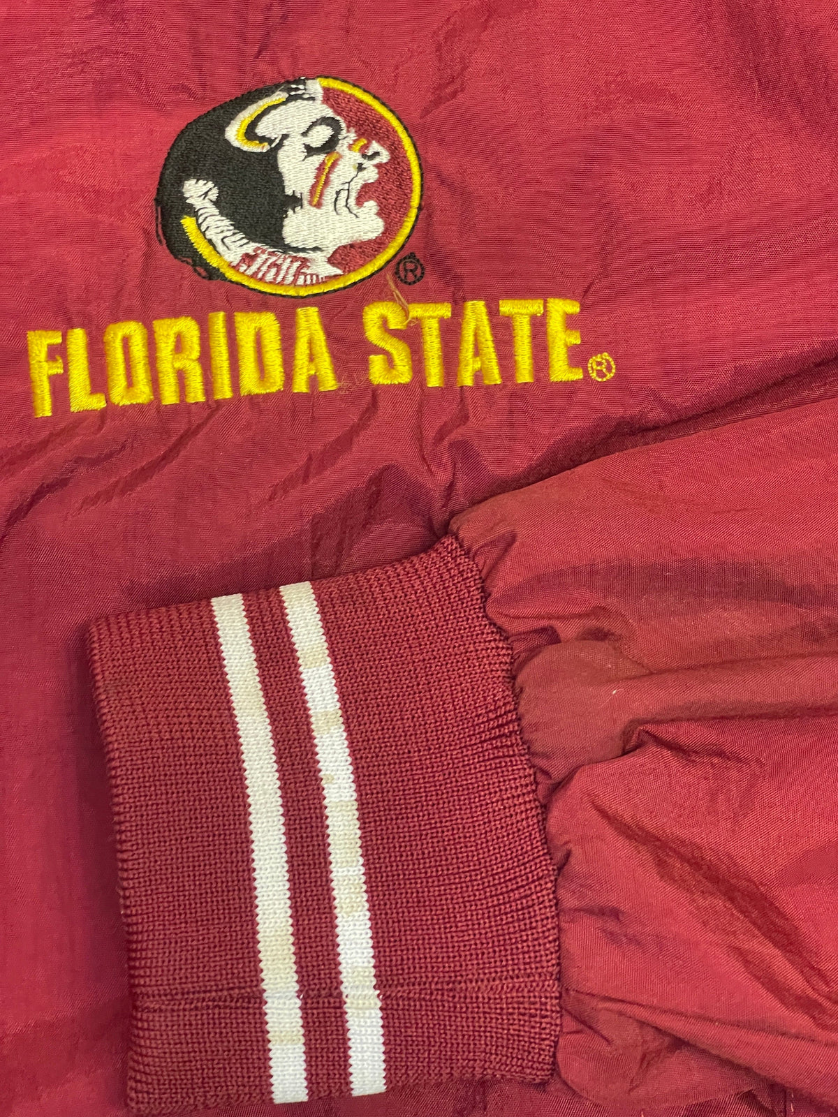 NCAA Florida State Seminoles Russell Vintage Pullover Top Men's Large