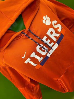 NCAA Clemson Tigers Dri-Fit Orange Pullover Hoodie Men's X-Large