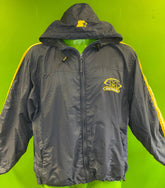 NCAA Michigan Wolverines Full-Zip Hooded Rain Jacket Men's Small