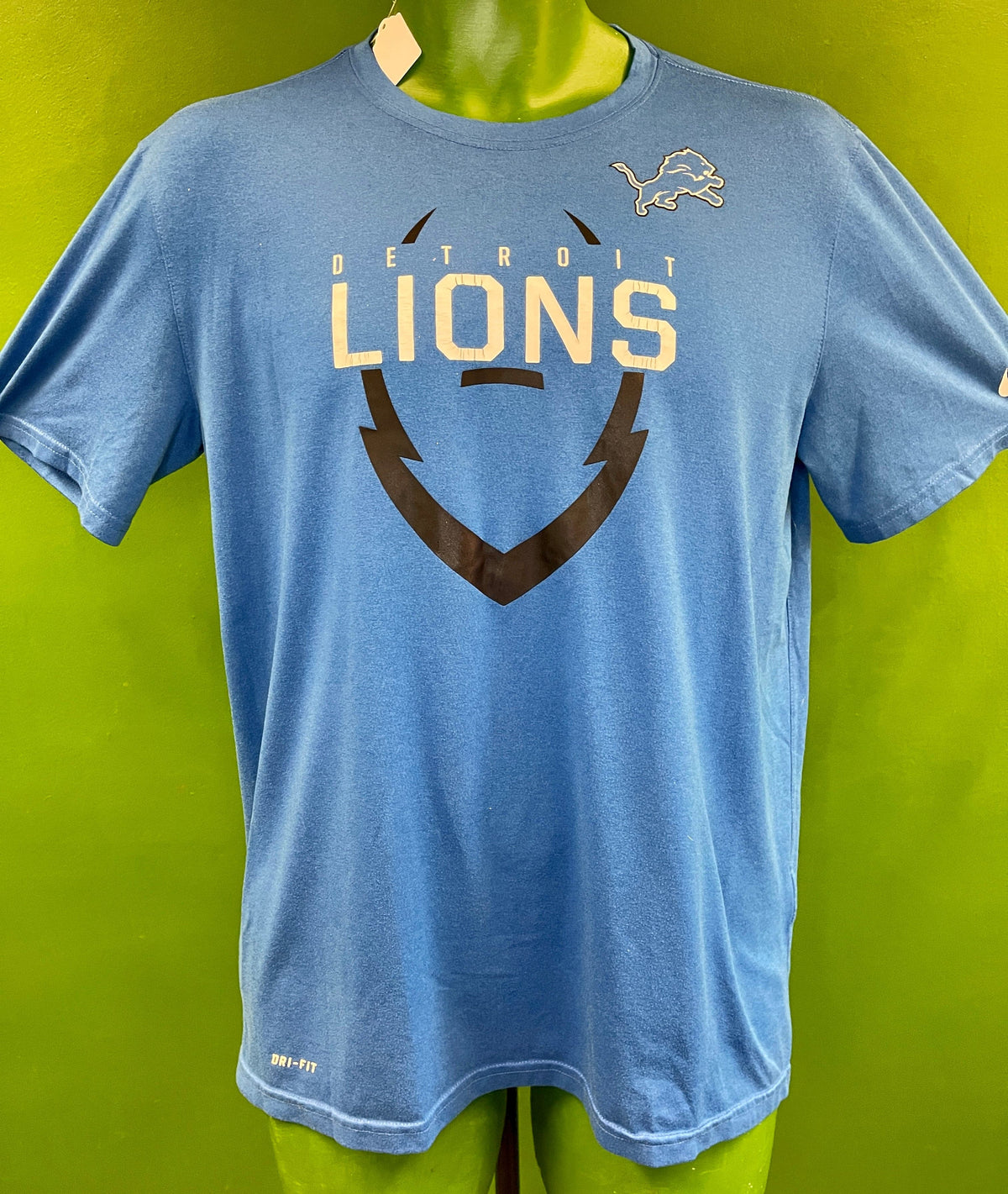 NFL Detroit Lions Dri-Fit T-Shirt Men's Medium