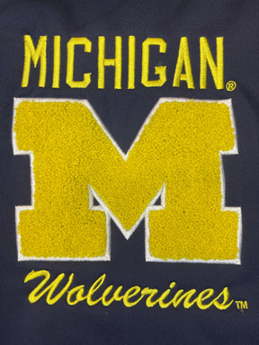 NCAA Michigan Wolverines Varsity Bomber Jacket Men's Large