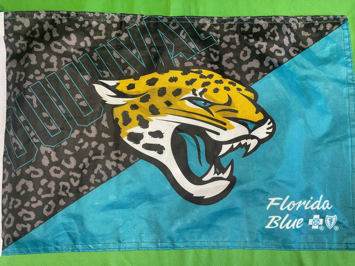 NFL Jacksonville Jaguars Double-Sided Car Flag New/Unused