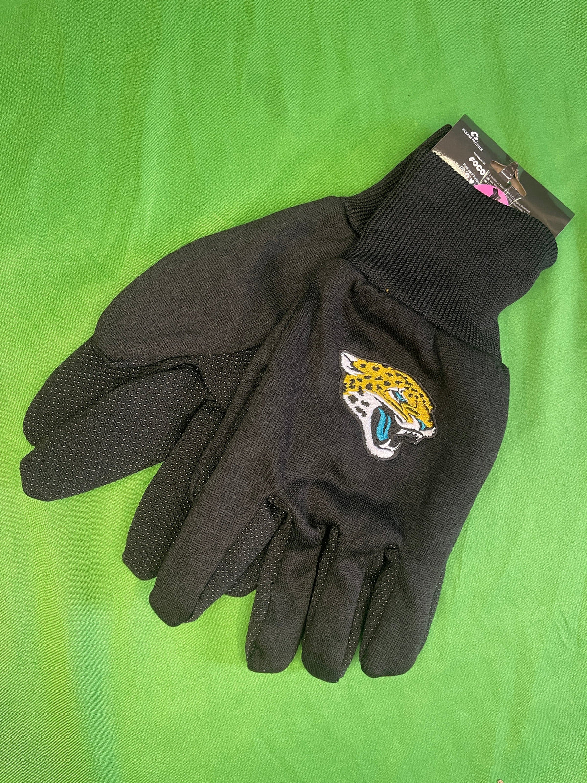 NFL Jacksonville Jaguars FOCO Utility Gloves Perfect for Game/Gardening NWT
