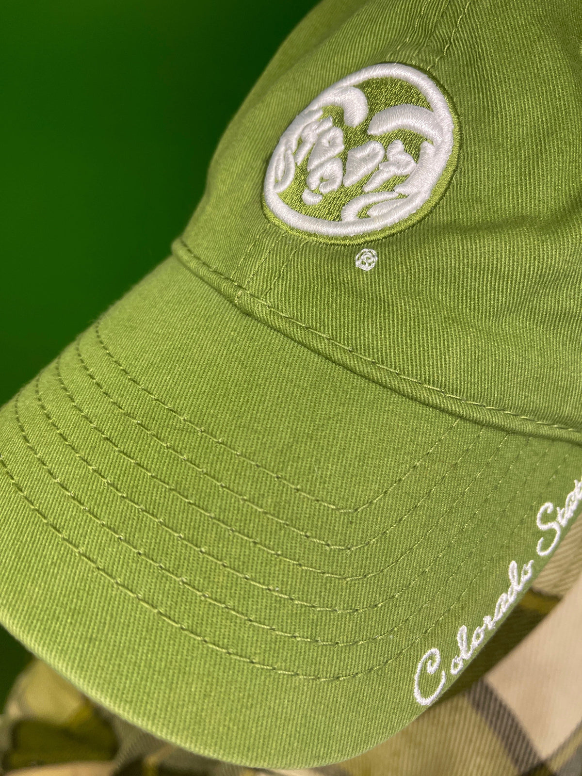 NCAA Colorado State Rams Light Green Strapback Hat/Cap Girls' OSFM