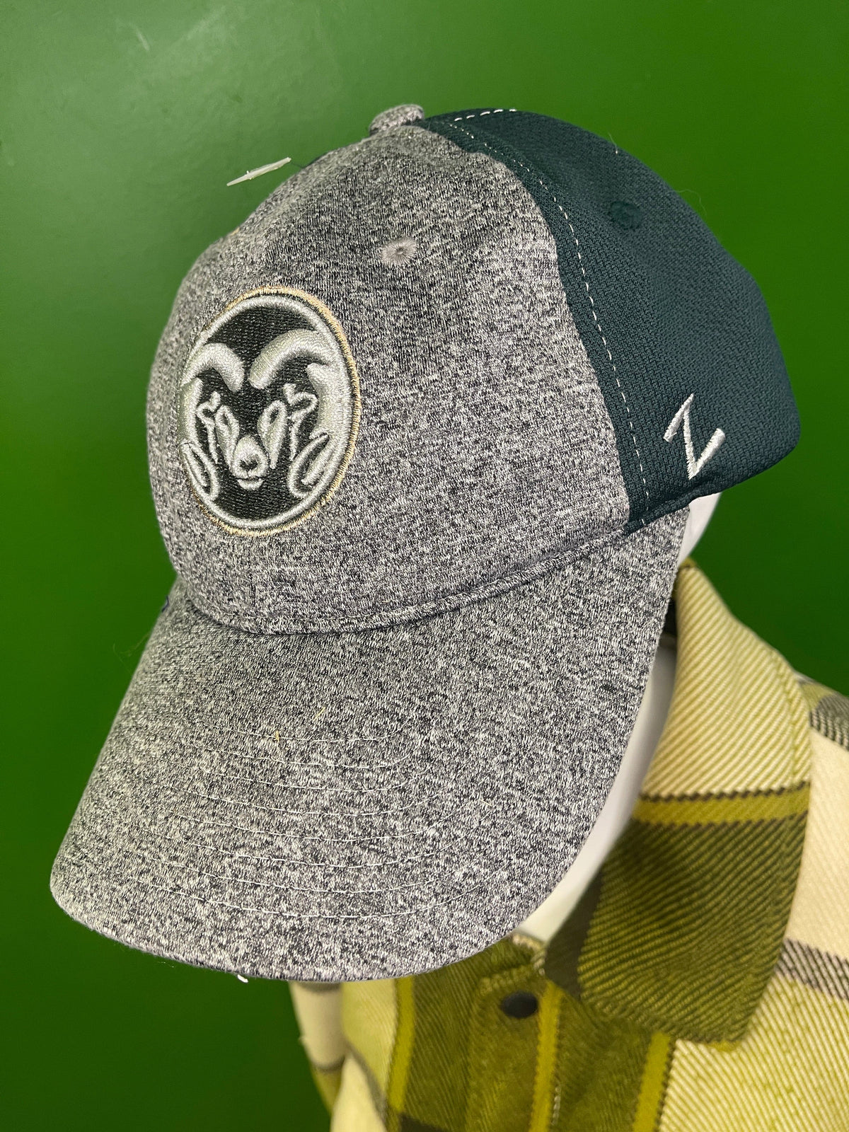 NCAA Colorado State Rams Zephyr Sparkly Heathered Grey Strapback Hat/Cap Girls' OSFM