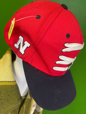 NCAA Nebraska Cornhuskers Zephyr Lace-Up Snapback Hat/Cap OSFM