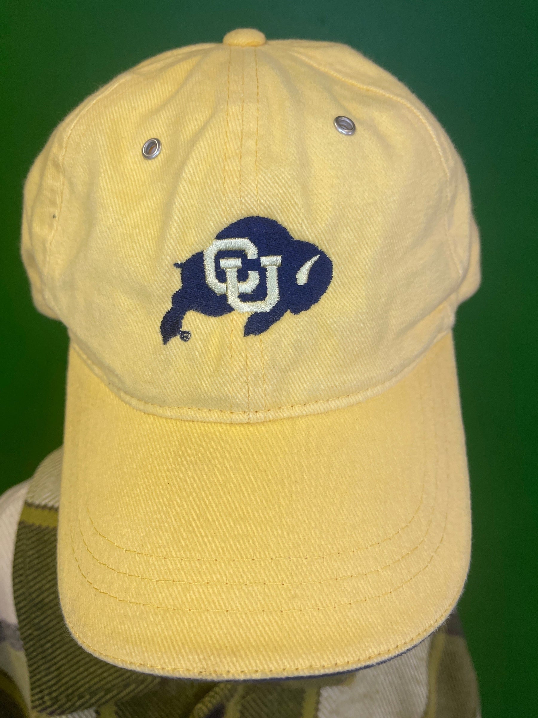NCAA Colorado Buffaloes Brushed Cotton Strapback Cap/Hat OSFM