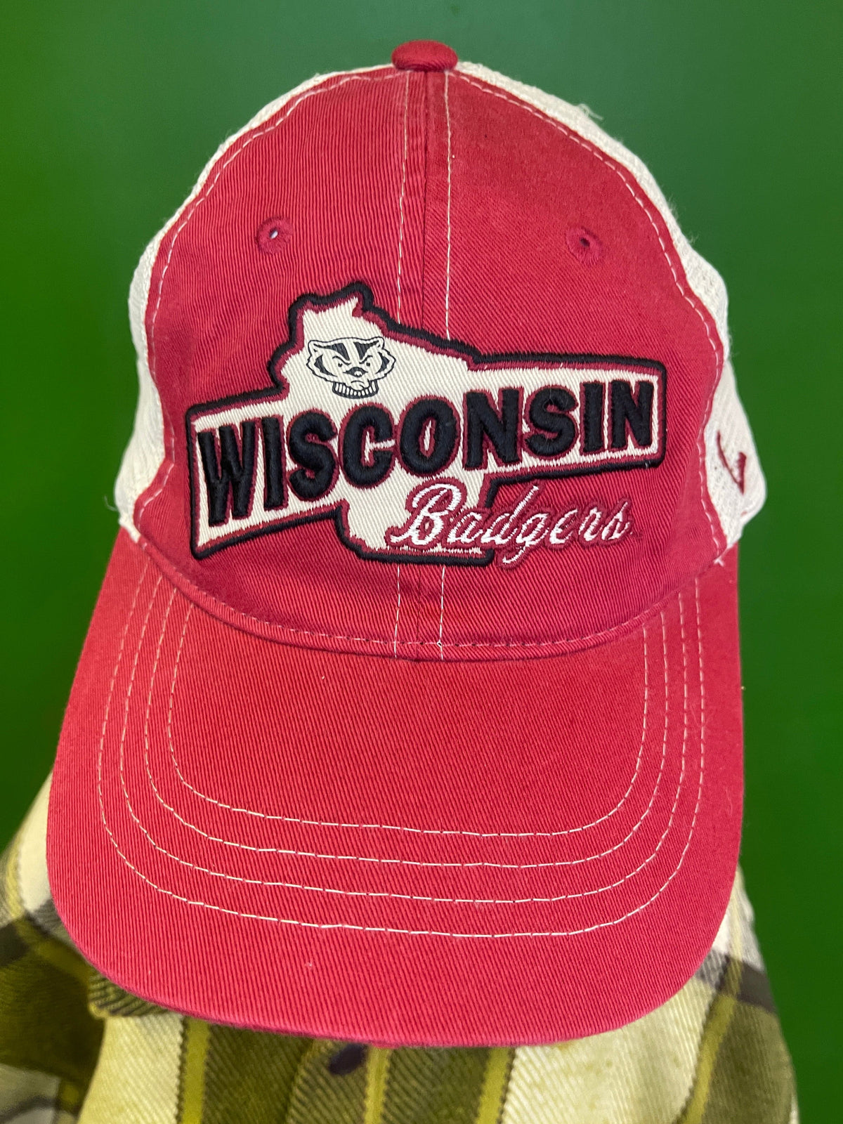 NCAA Wisconsin Badgers Zephyr Mesh Snapback Hat/Cap OSFM