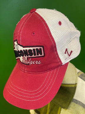 NCAA Wisconsin Badgers Zephyr Mesh Snapback Hat/Cap OSFM